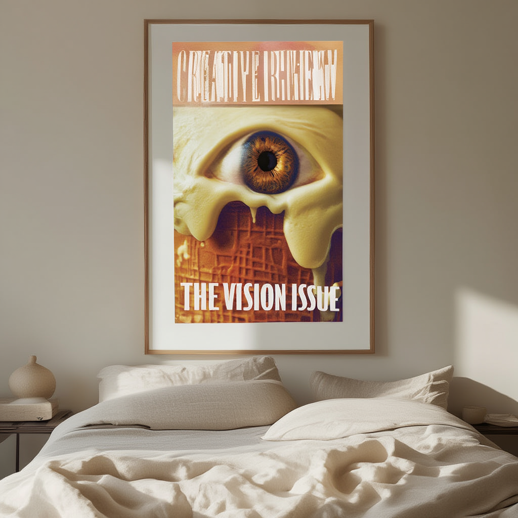 Vision Issue – Abstract Minimalist Art Print