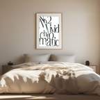 N2 Vivid Chromatic Gradient – Modern Lab Poster