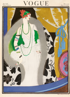 Vogue New York Winter – Helen Dryden Fashion Illustration Print