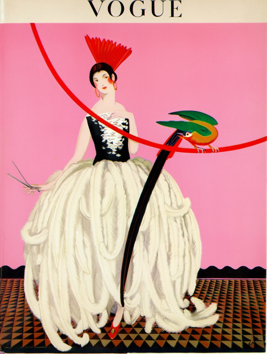 Vintage Vogue Cover