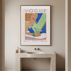 Vogue Fashion Illustration 1928 – Spring Patterns & Textile Design Cover Print - Hakyarts