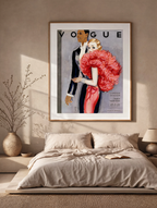 Couverture du magazine Vogue, 15 juin 1934 – Imprimé d'art de mode vintage London Season