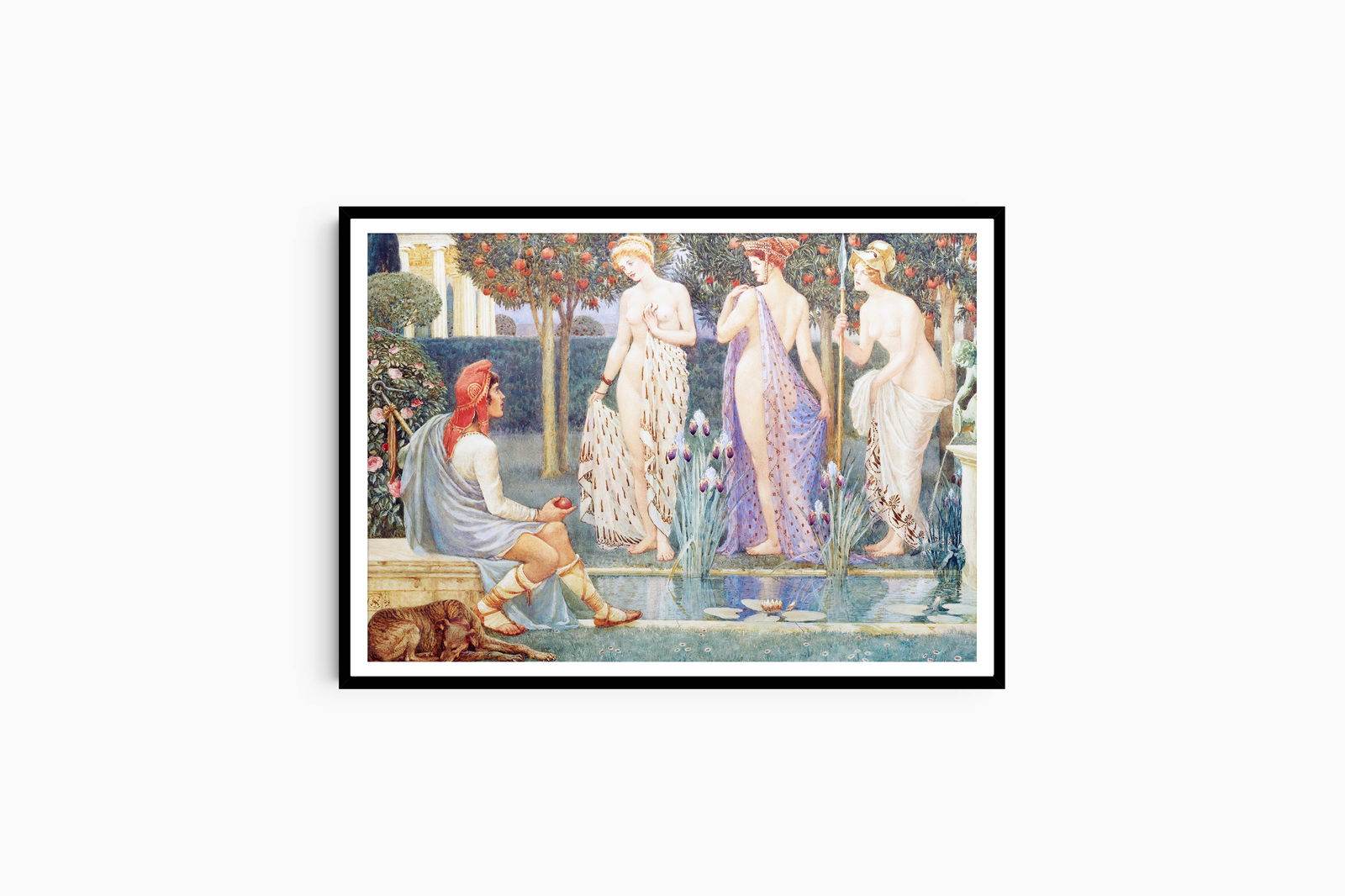Walter Crane - Judgement of Paris - Hakyarts