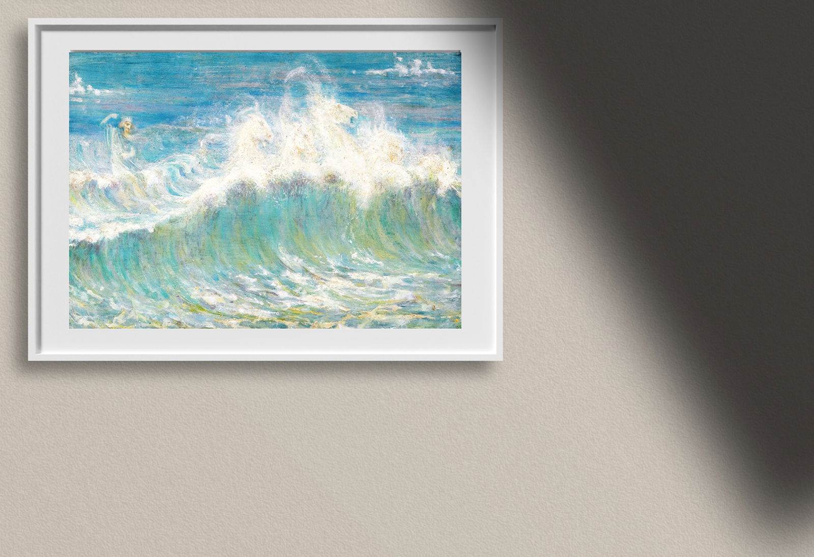 Walter Crane - Neptune's Horses - Hakyarts