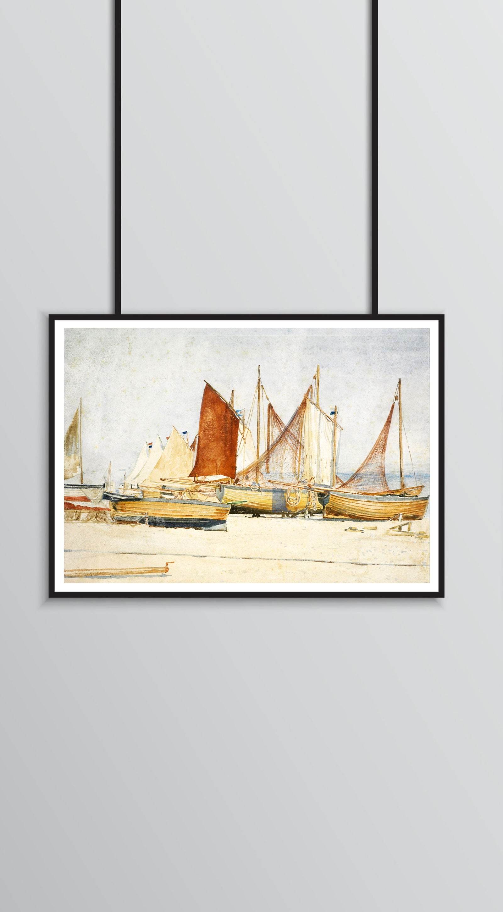 Walter Crane - Southwold 'A Study of Sails' - Hakyarts