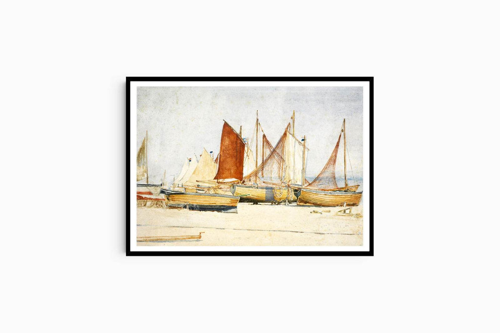 Walter Crane - Southwold 'A Study of Sails' - Hakyarts