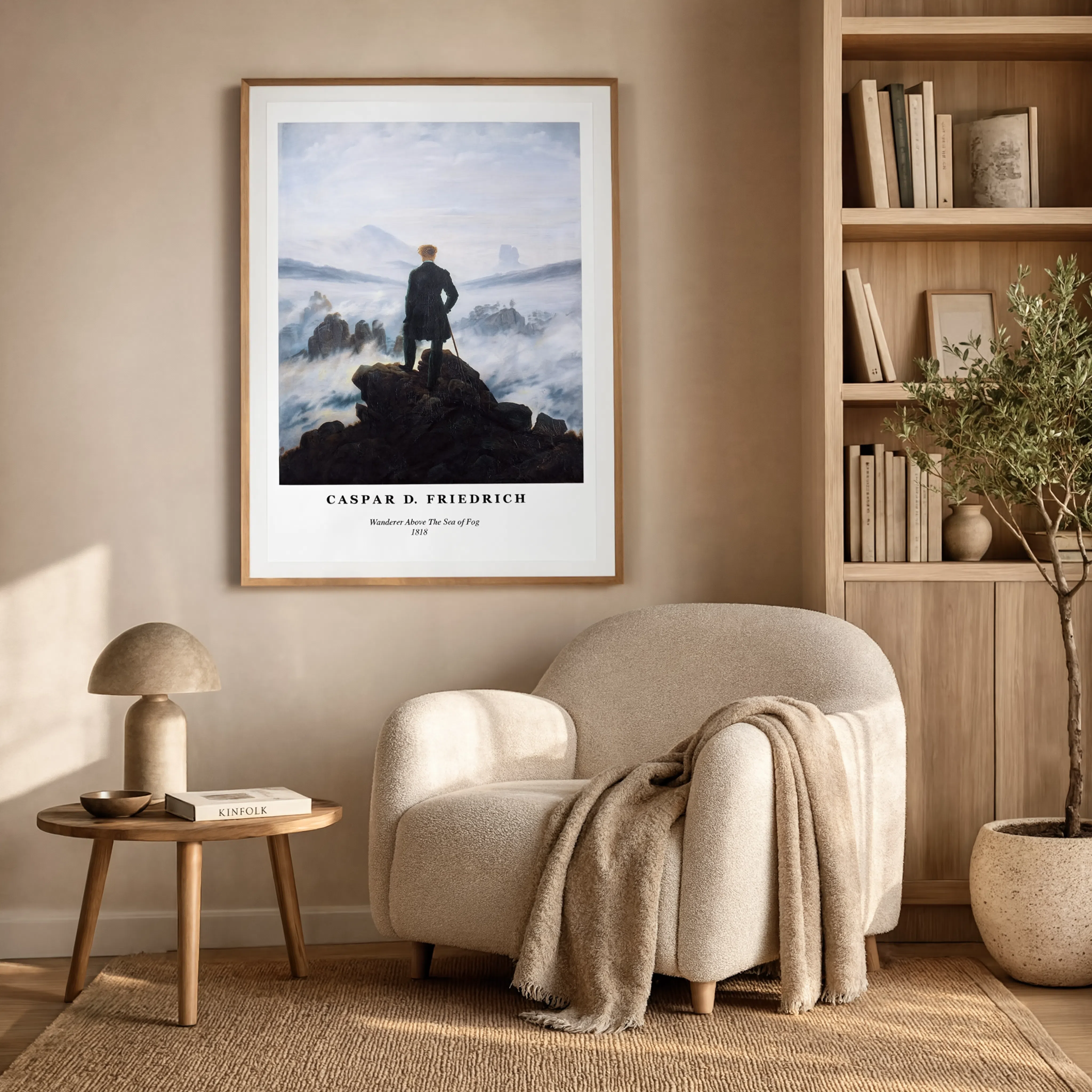 Caspar David Friedrich - Wanderer Above the Sea of Fog Poster