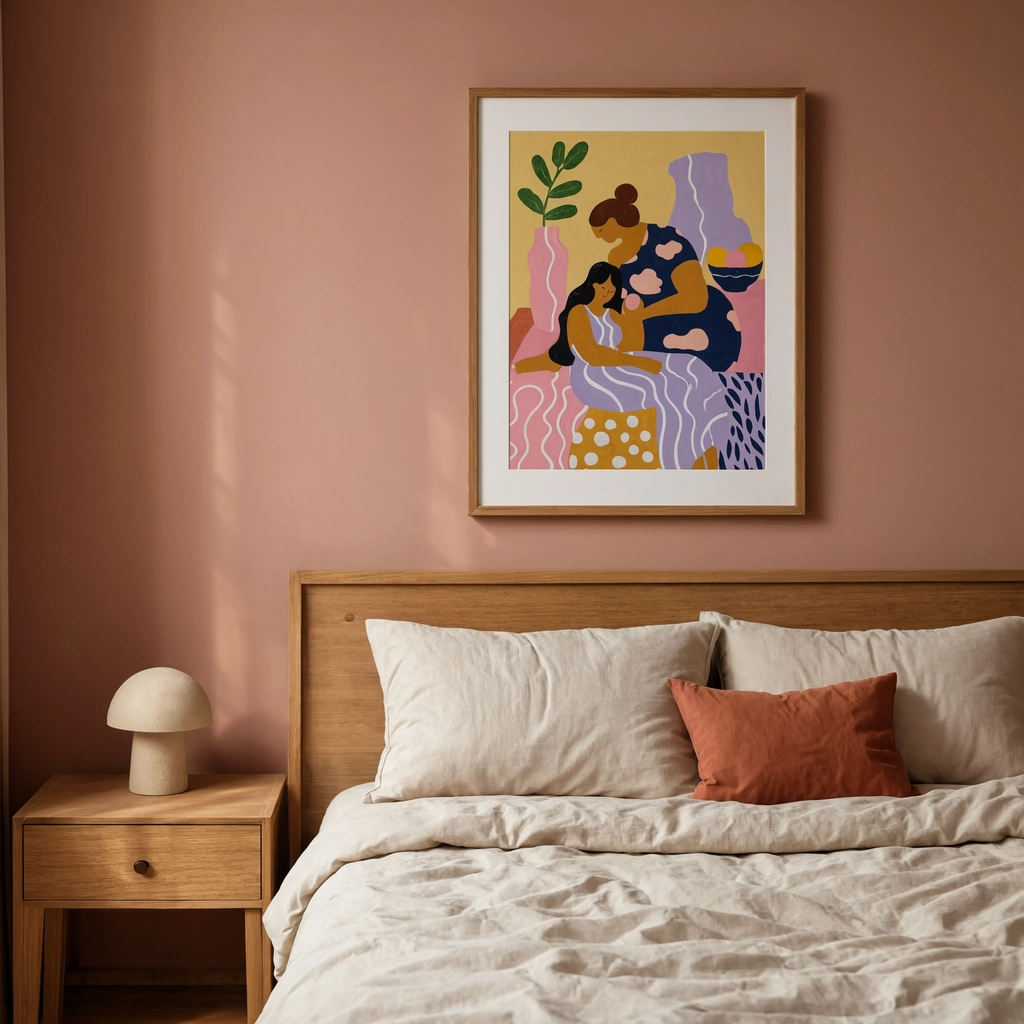Autumnal Figuratives Study | Contemporary Figurative Art Print