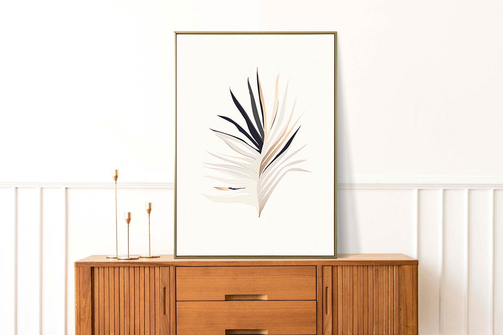 Watercolour Feather Poster No1 - Hakyarts