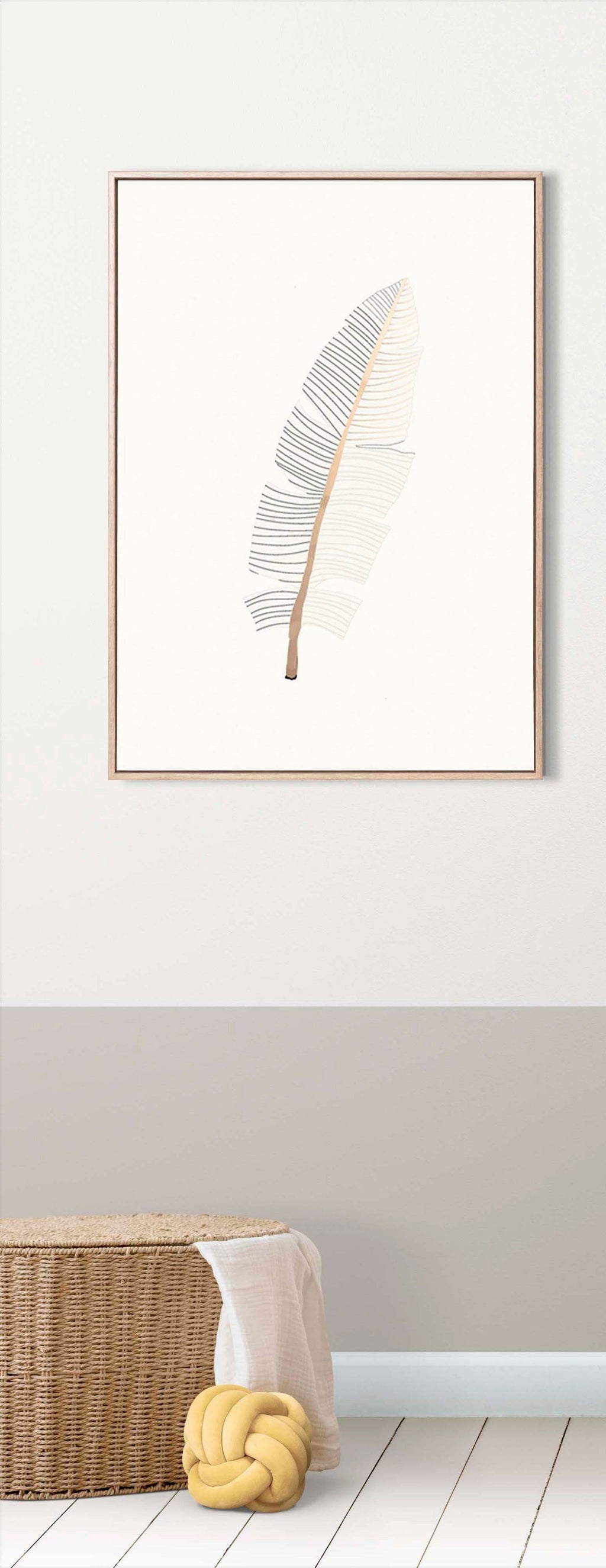 Watercolour Feather Poster No2 - Hakyarts