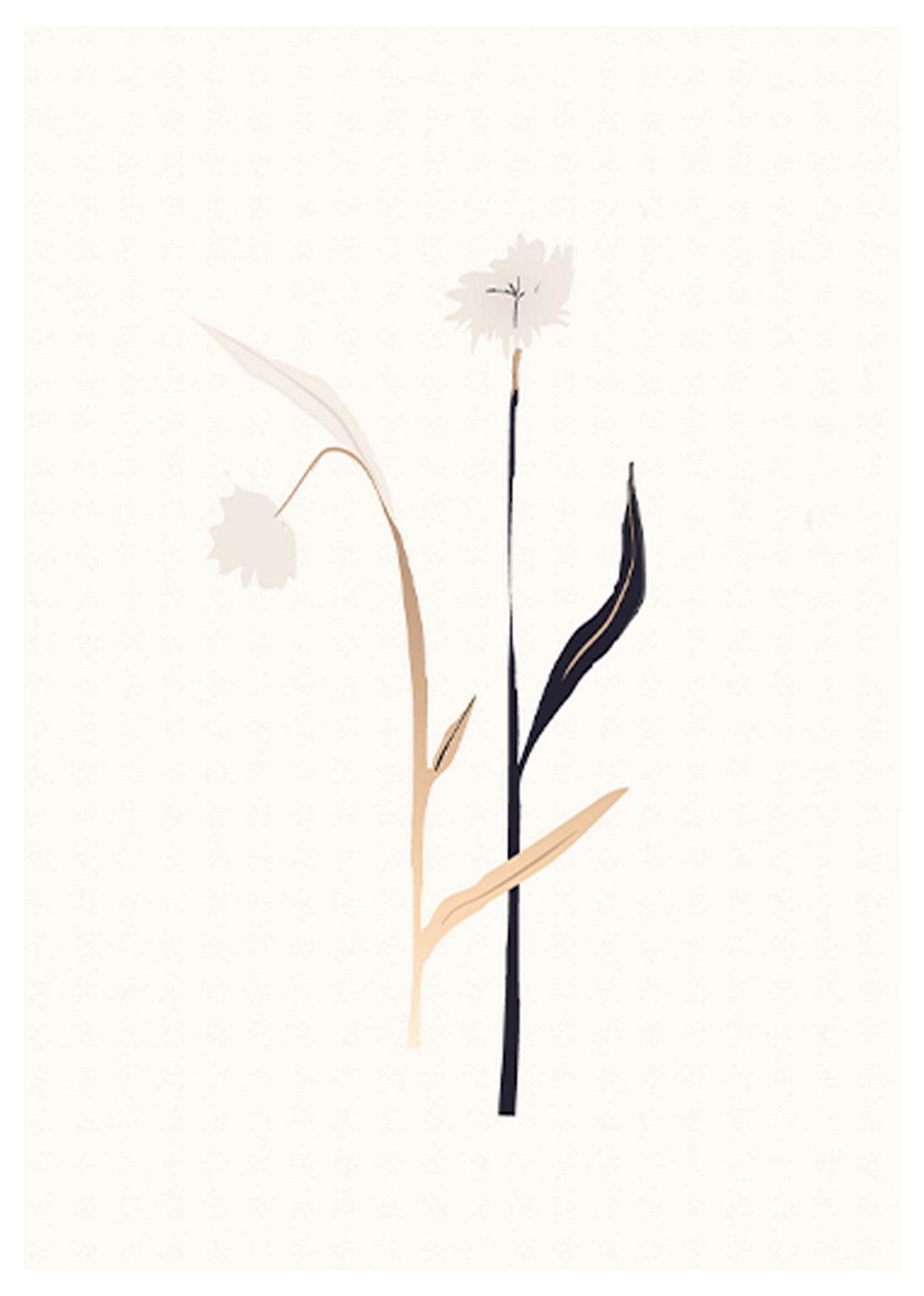 Watercolour Flower Poster - Hakyarts