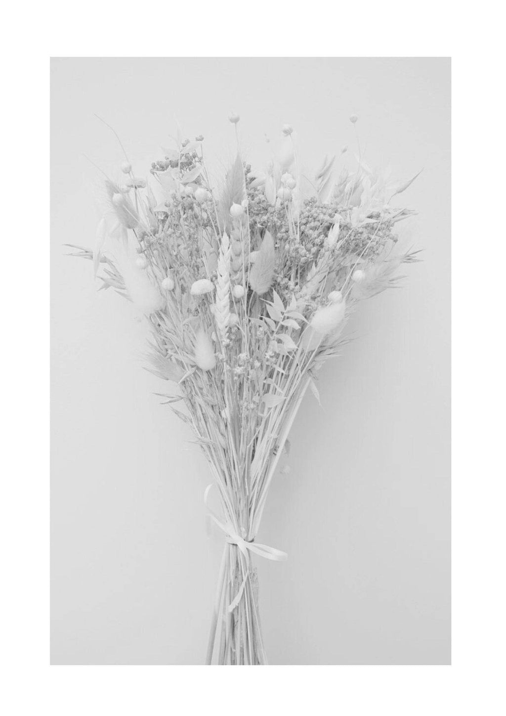 White Bouquet Poster - Hakyarts