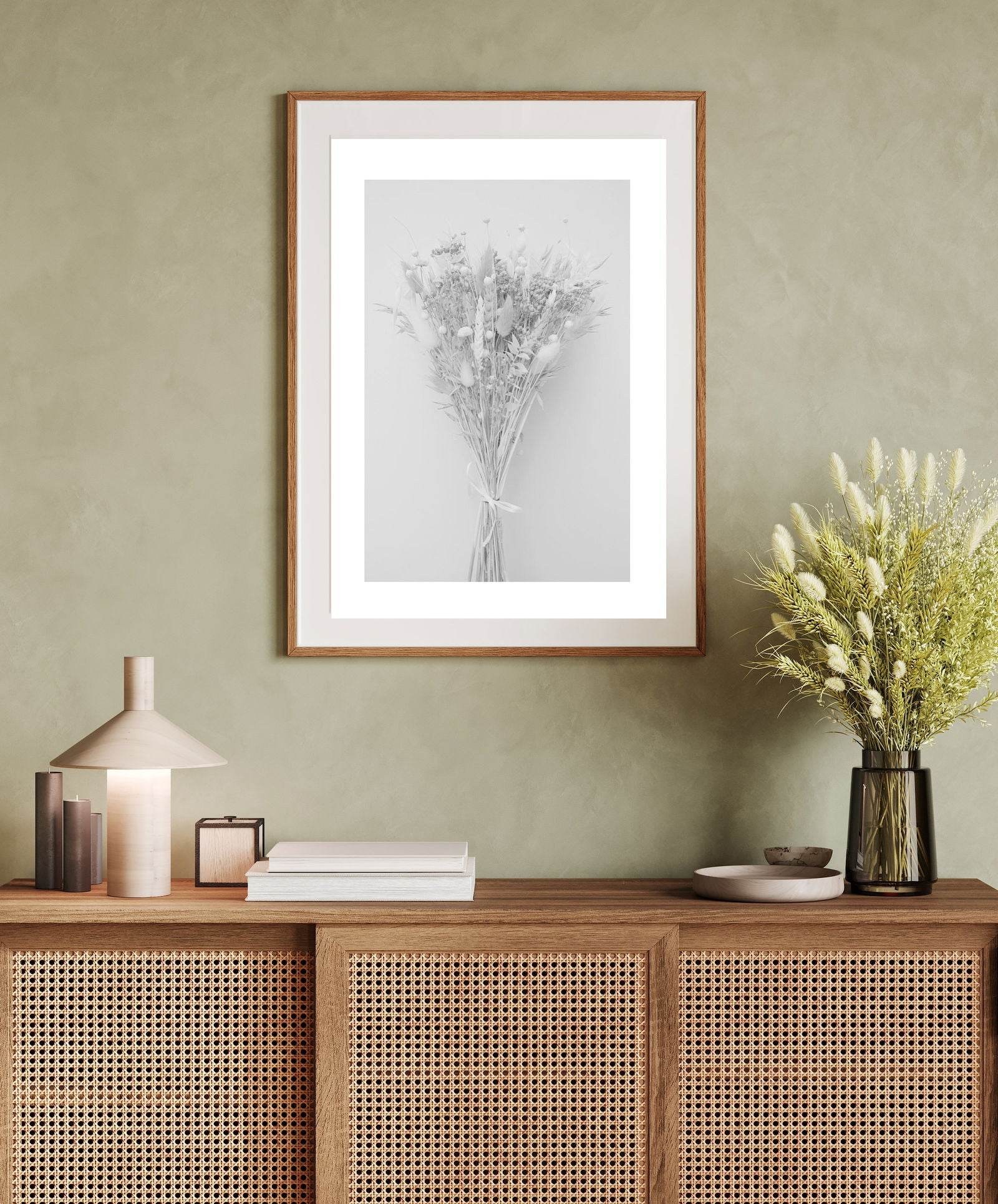 White Bouquet Poster - Hakyarts