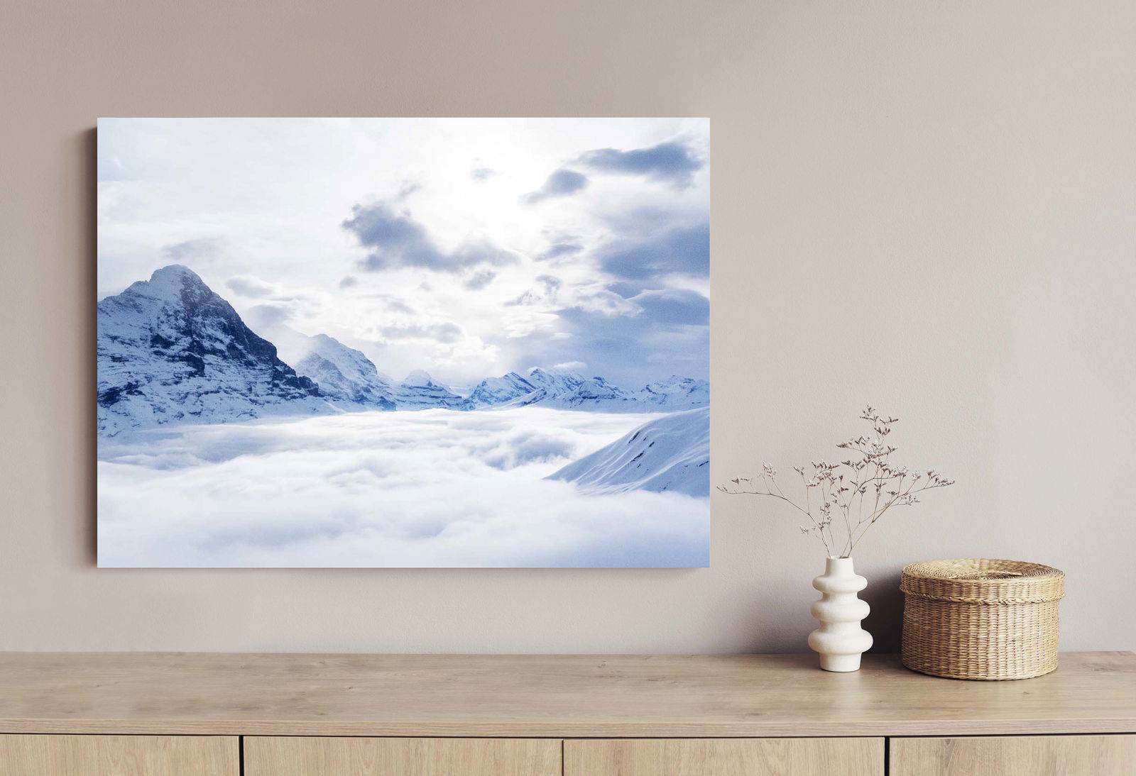 White Mountain Poster - Hakyarts