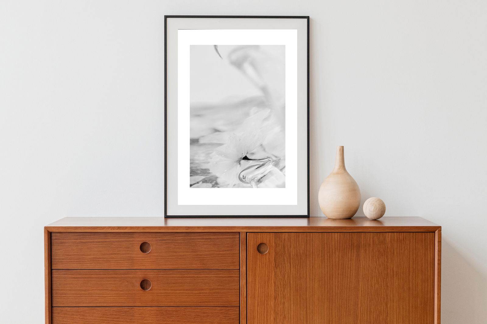 White Sakura Flower Poster - Hakyarts