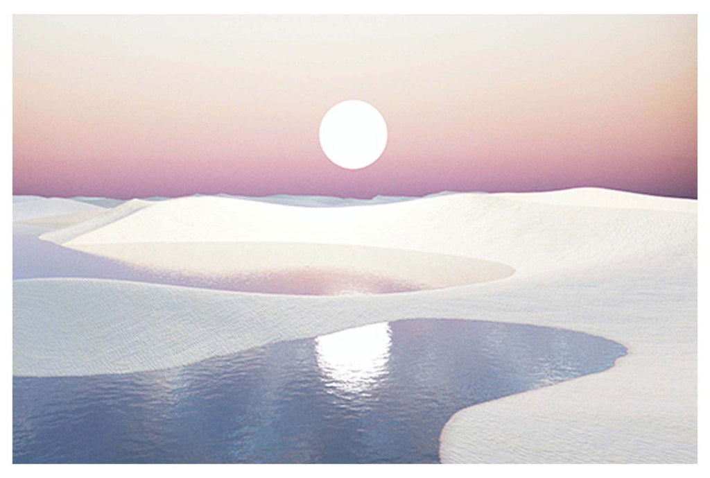 White Sand Poster - Hakyarts