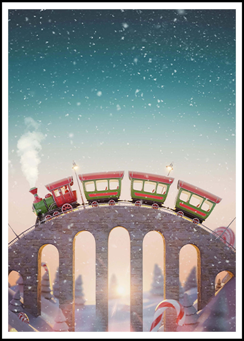 Winter Christmas Poster