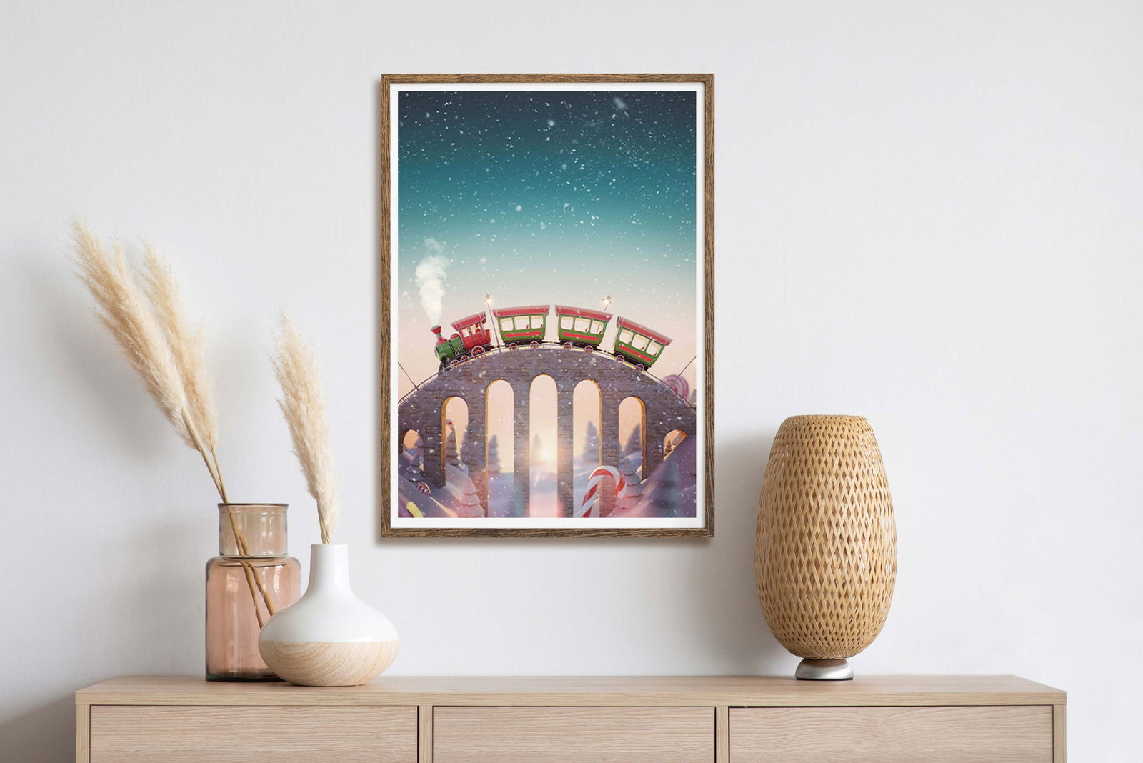 Winter Christmas Poster