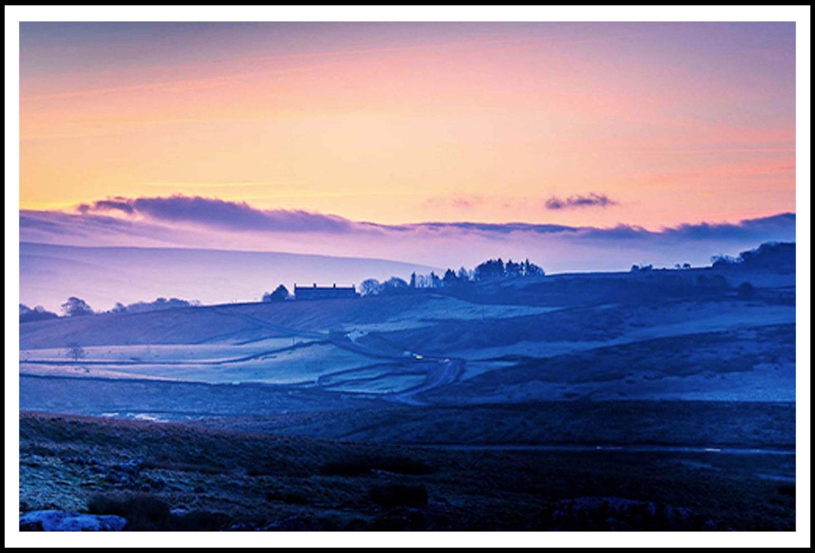 Winter Dawn Poster - Hakyarts