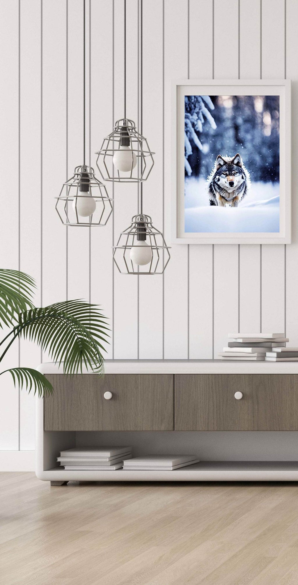 Winter Dog Poster - Hakyarts