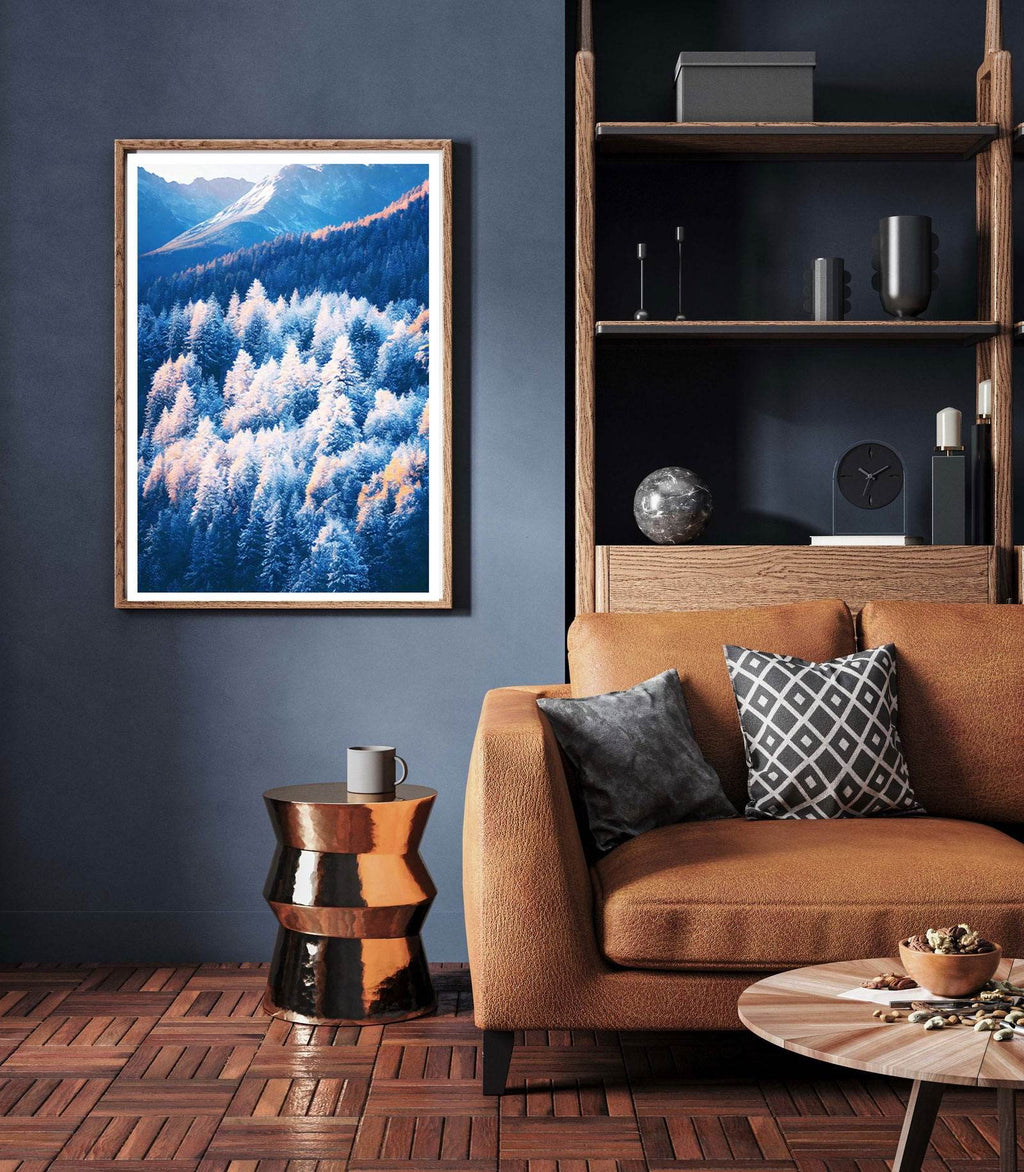 Winter Trees Poster - Hakyarts