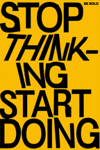 Momentum Set – Keep Pushing, Never Stop, Stop Thinking Start Doing – Street Style Motivational Poster Bundle – Modern Urban Art Prints
