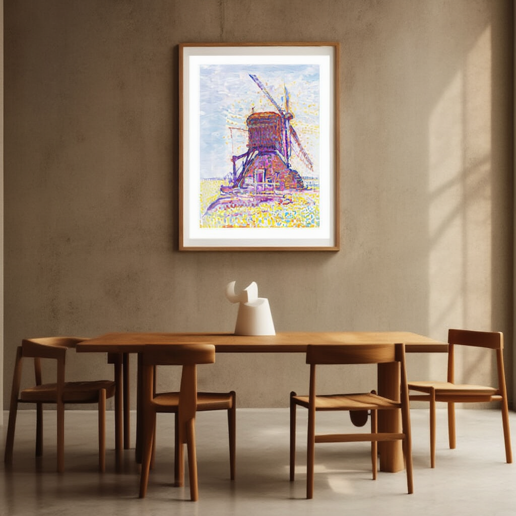 Piet Mondrian – Æbletræstryk (1912) – Ikonisk abstrakt moderne kunstplakat | Hakyarts