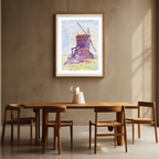 Piet Mondrian – Æbletræstryk (1912) – Ikonisk abstrakt moderne kunstplakat | Hakyarts