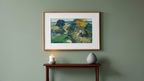 La Bergère Bretonne – Paul Gauguin Poster | Post-Impressionist Figure & Rural Art Print - Hakyarts