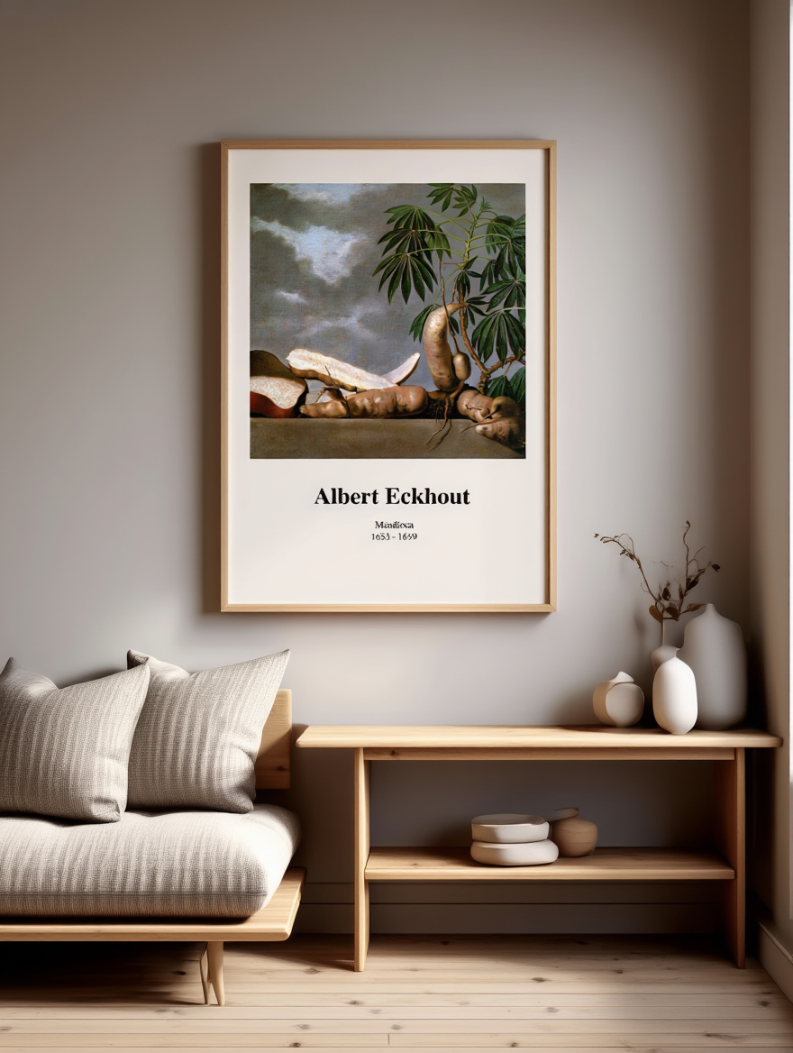 Albert Eckhout - Mandioca Poster
