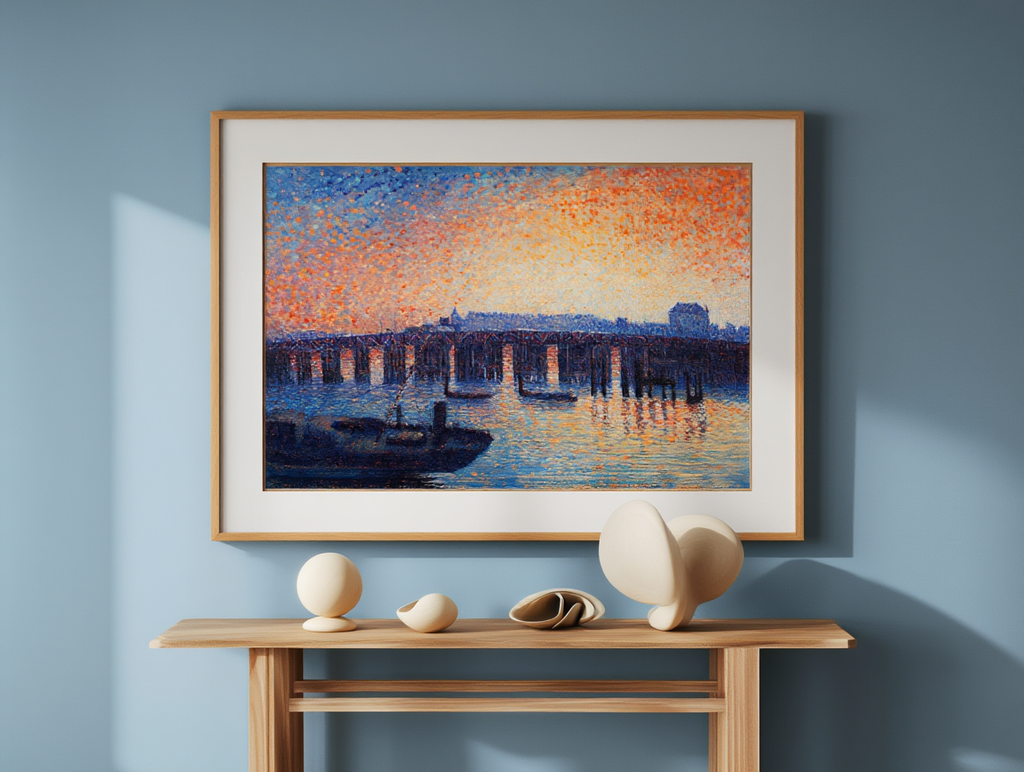 Camille Pissarro - Old Chelsea Bridge