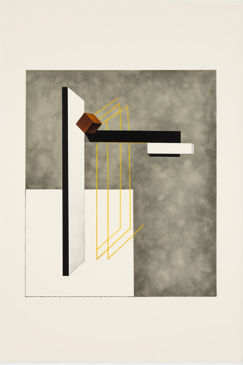 El Lissitzky – 3 Modernist Prints | Geometric Art Collection