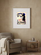 Le Figaro by Pierre Bonnard – Post-Impressionist Figurative Art Print - Hakyarts