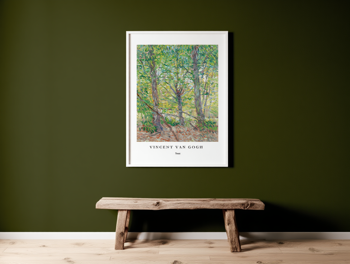 Vincent Van Gogh - Trees Poster