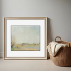 Loing Canal at Saint-Mammès – Alfred Sisley Poster | Impressionist River Landscape Art Print - Hakyarts