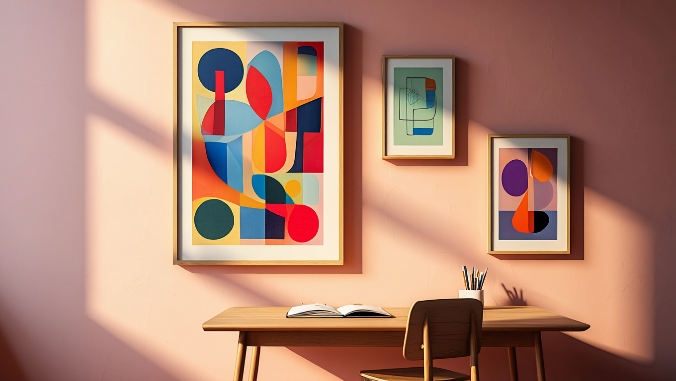 Klee’s Essence – Set of 3 Modernist Art Prints