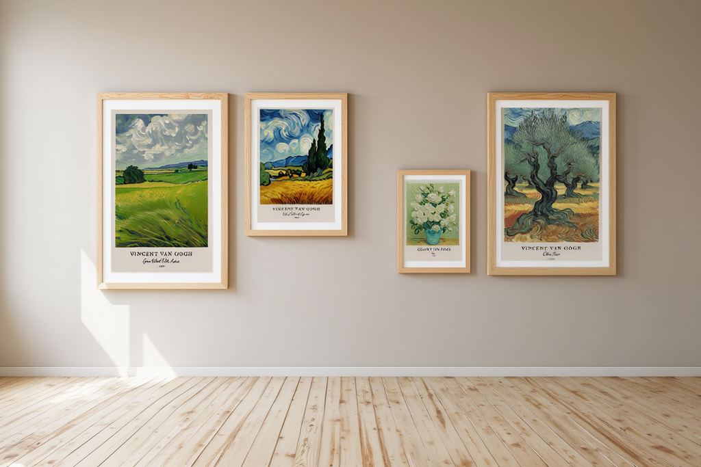 Vincent Van Gogh 4-Print Collection – Vibrant Masterpieces