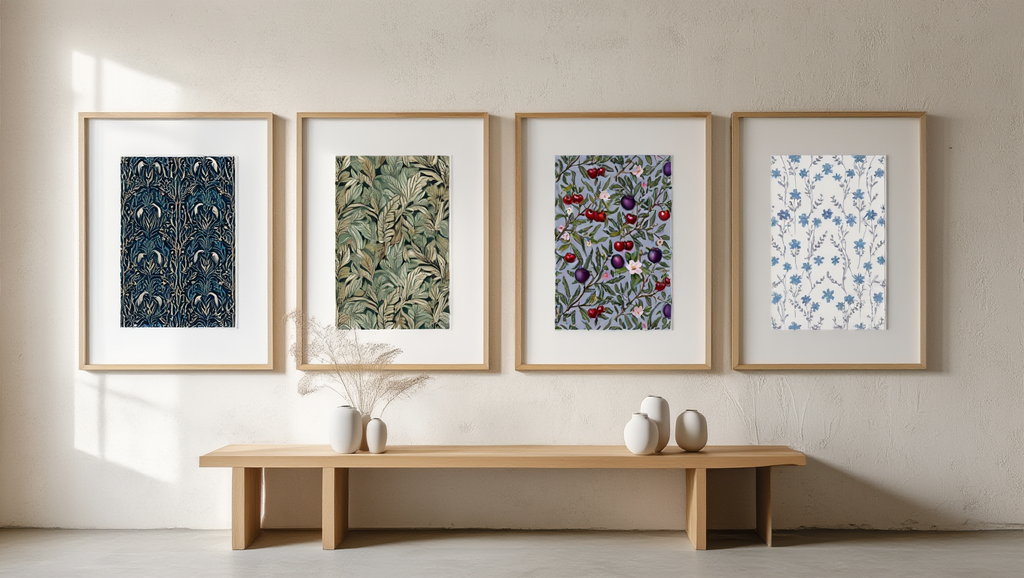 William Morris – Nature’s Elegance 4-Prints