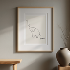 Elephant – Pablo Picasso | Modern Art Print - Hakyarts