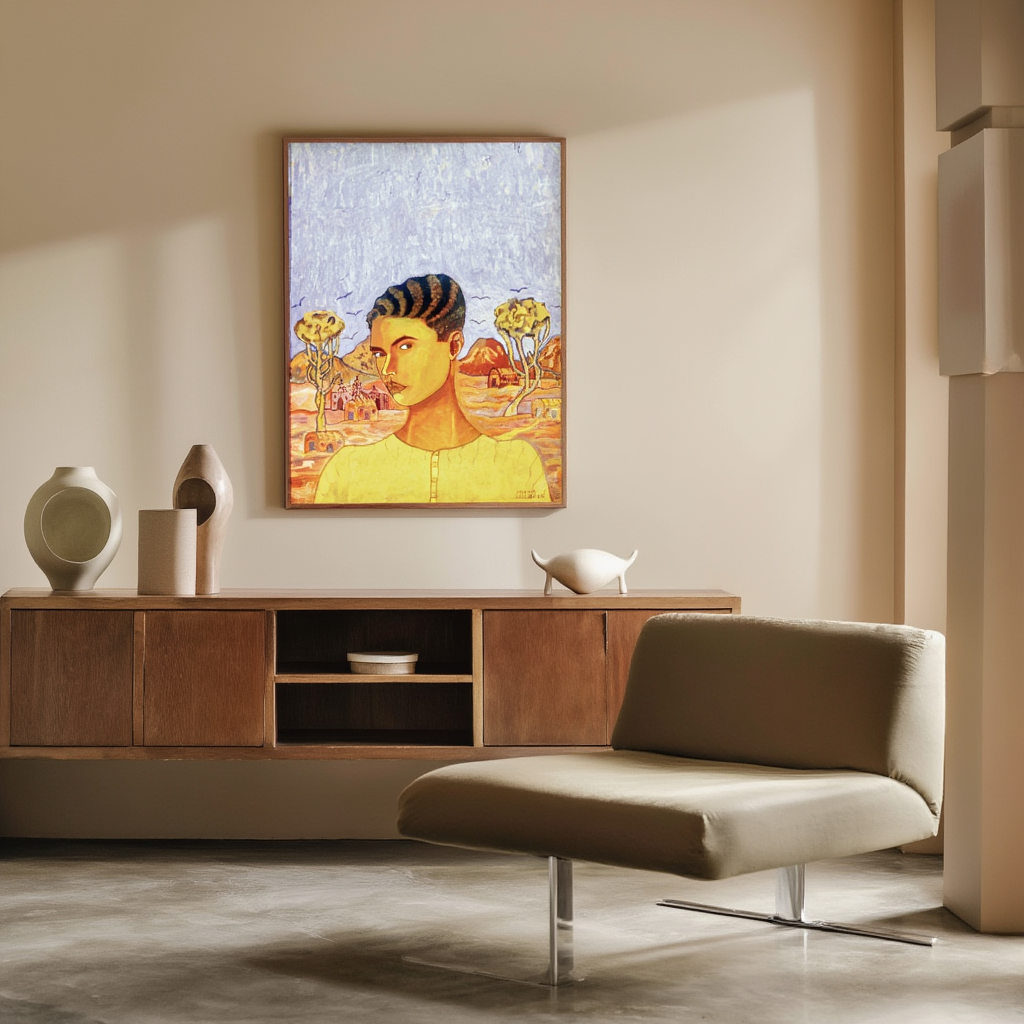 Self-Portrait by Abraham Ángel