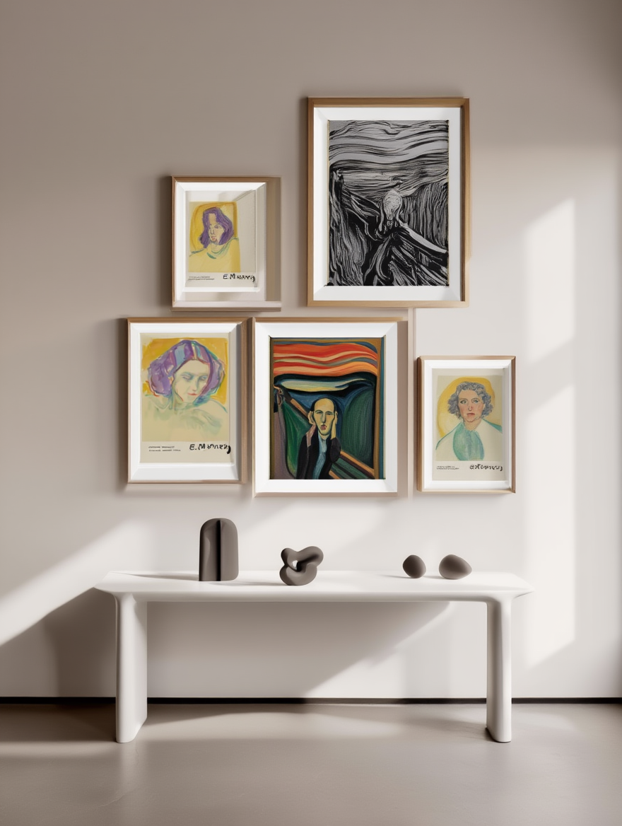 Edvard Munch – Mix & Match | 4 Prints