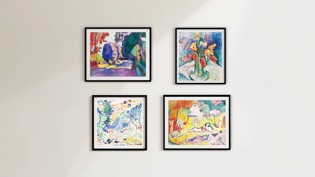 Matisse-Inspired Landscape Art Set – 4 Prints
