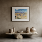 Vincent Van Gogh - Wheat Stacks with Reaper Poster
