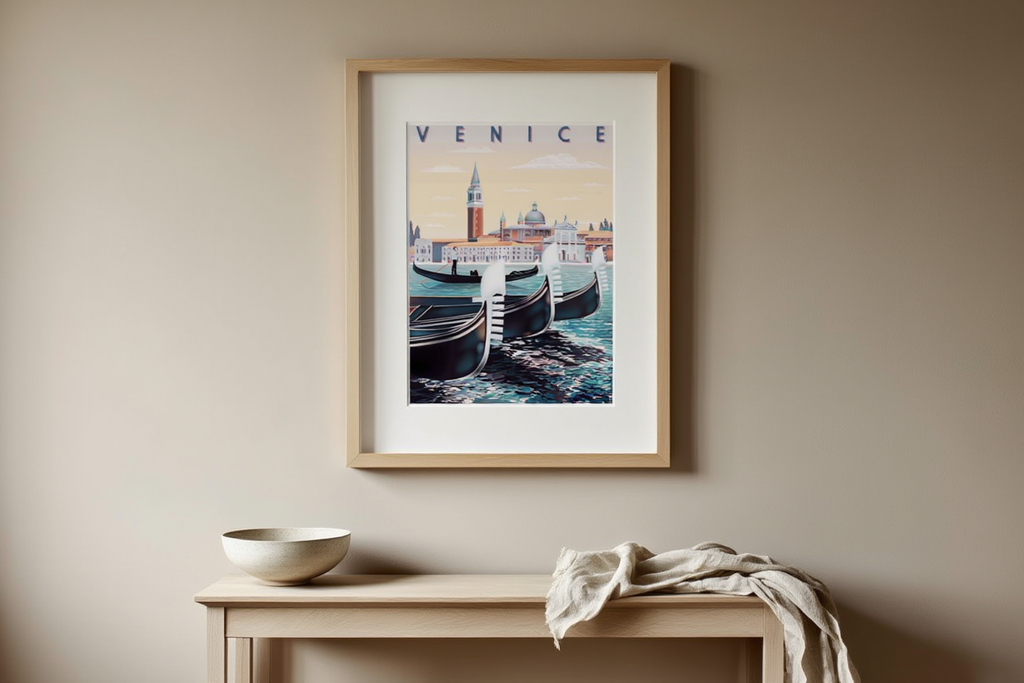 Venice Travel Poster