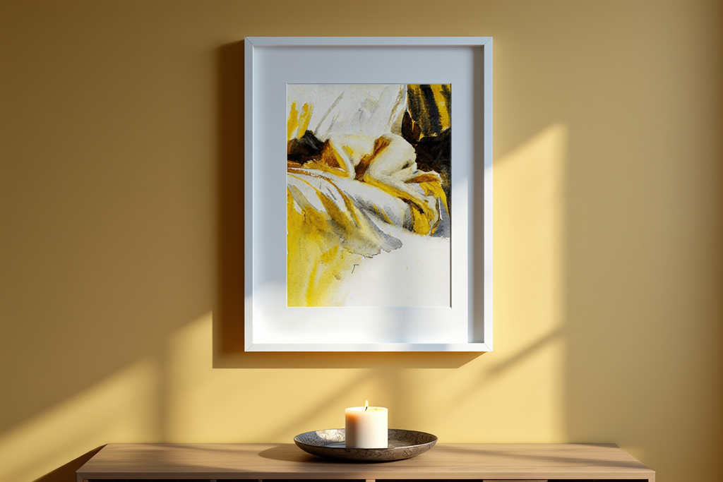 Body Line Art Poster