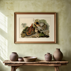 Ruffed Grouse by John James Audubon – Ornithological Art Print