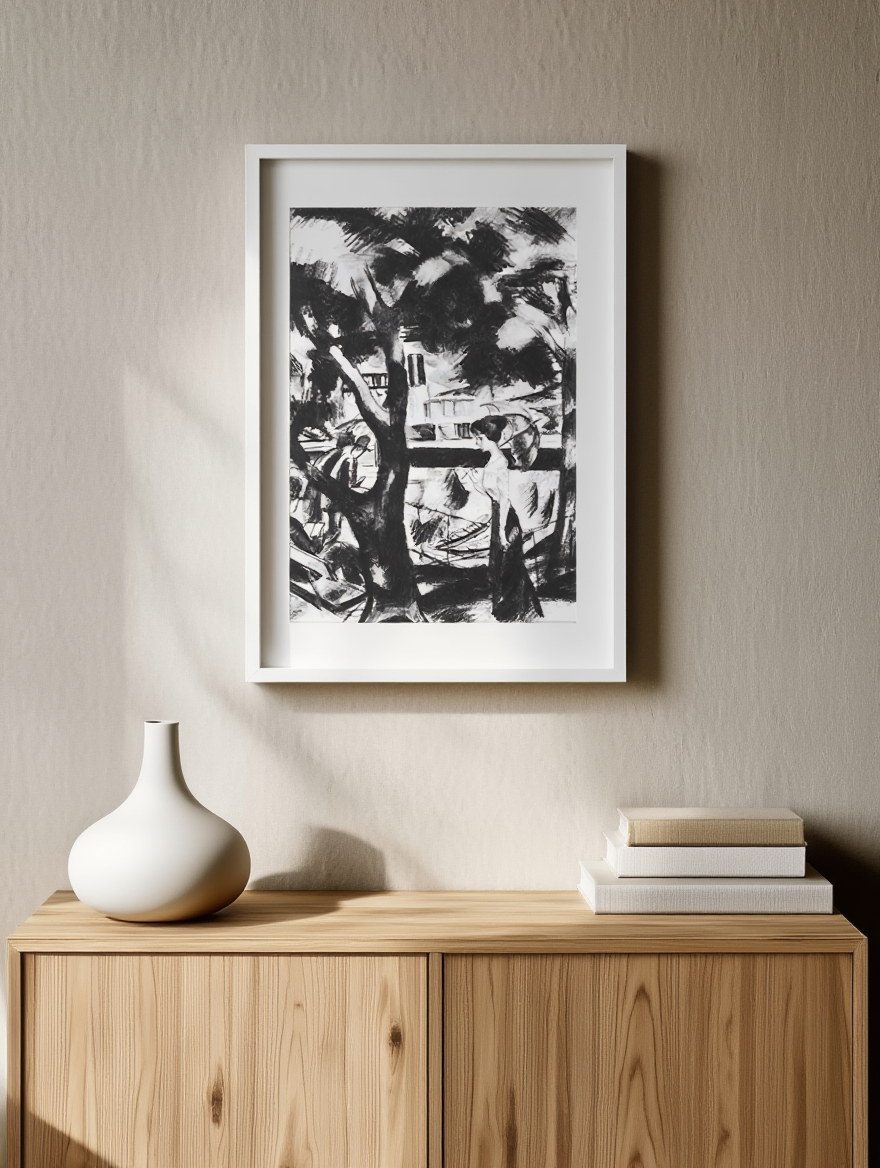 August Macke - The Way on the Water