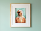 Jeune Ottomane – Theodoros Ralli Poster | Orientalist Figurative Art Print - Hakyarts