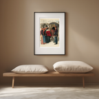 Théophile Alexandre Steinlen – La Rafle Poster – Vintage French Art Print