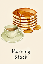 Breakfast Drinks – Set of 6 Prints